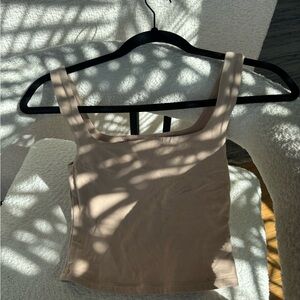 Pink Rose Women's Tan Camisole